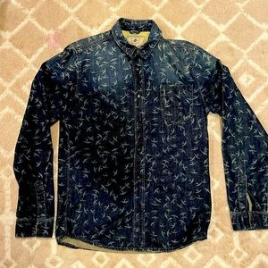 Zara denim shirt